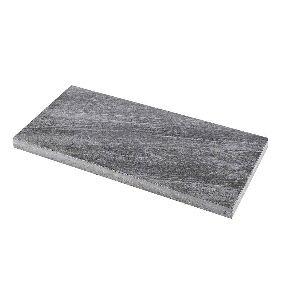 PremiumLine 40,5x80,5x4 cm Klippegrå-Struktur 5x80 — premium betonfliser til belægning