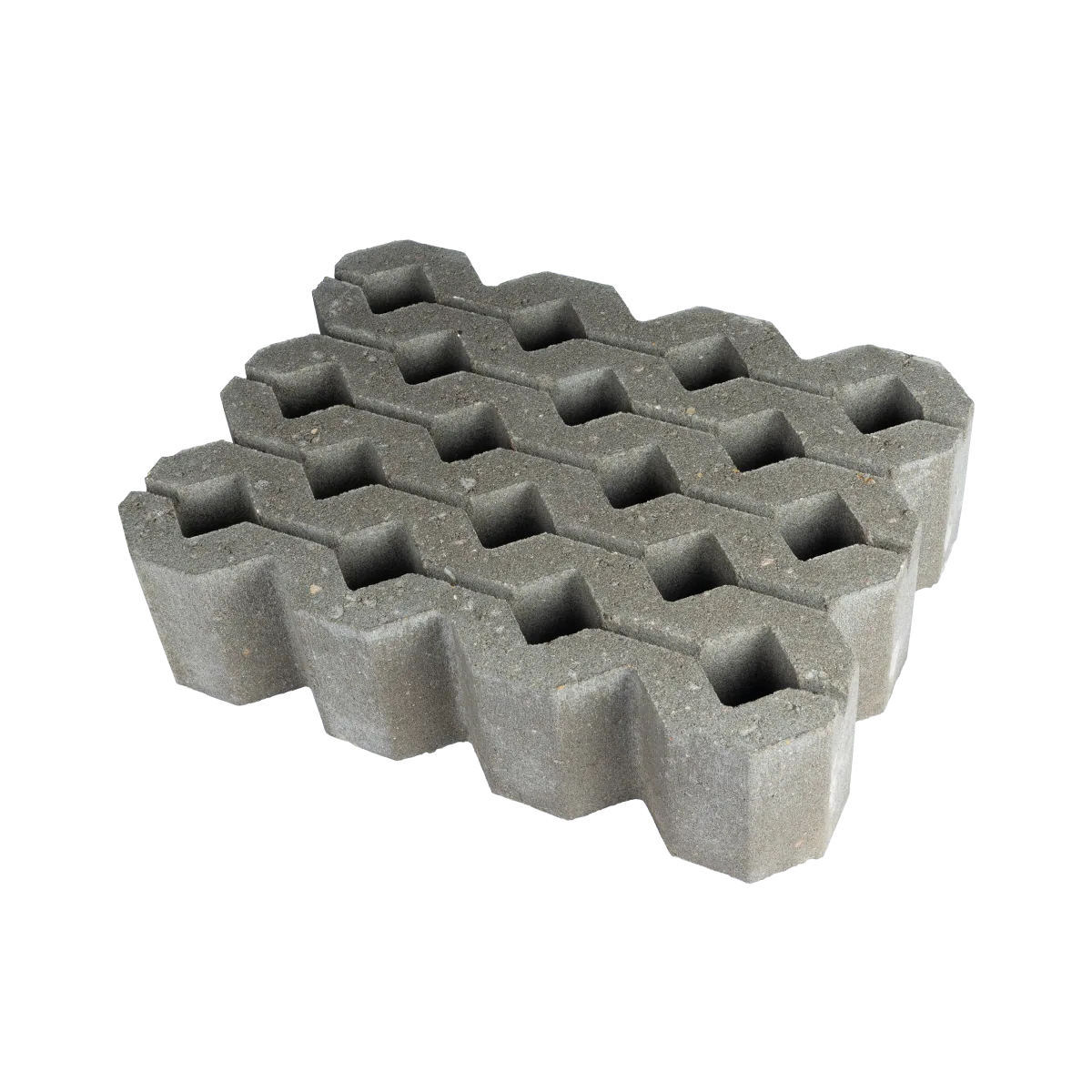 Græsarmeringsblokke 30x40x10 cm Grå Type 2 32% 30x40x10 cm — græsarmering til belægning