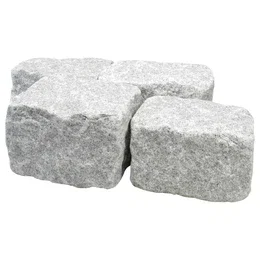 Granit Brosten Lys Portugisisk 14-17x21-25 cm i BIG BAG 17x21 — granit chaussésten til belægning